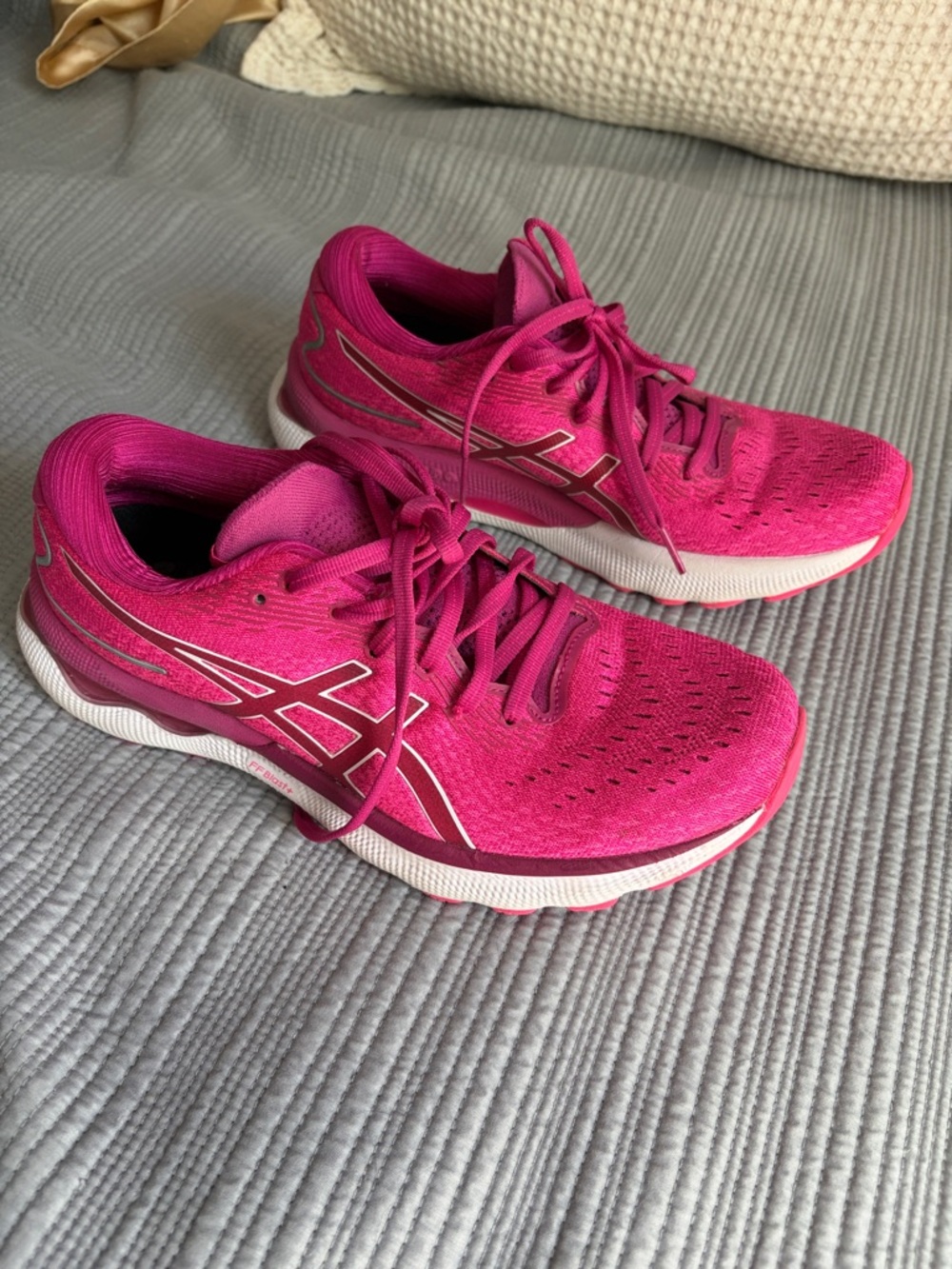 ASICS Hot Pink Women's Running Sneakers